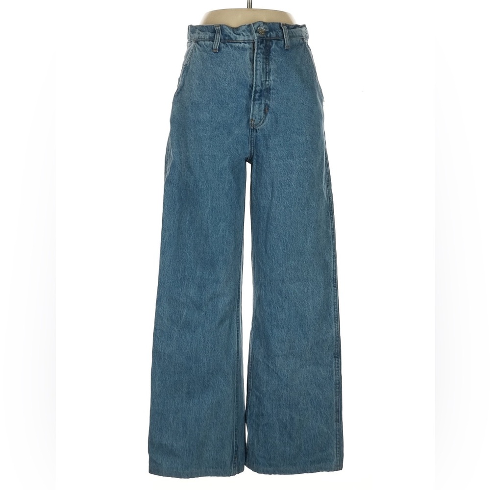 Reformation Brynn High Waist Wide Legged Trouser Jeans Size 29